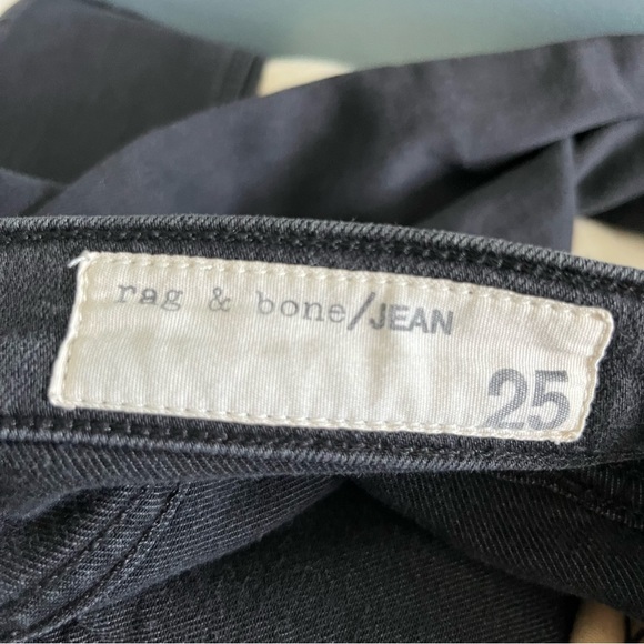 Rag & Bone Distressed Skinny Jeans - Picture 9 of 12